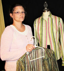 A lifetime of sewing leads to custom clothing venture
